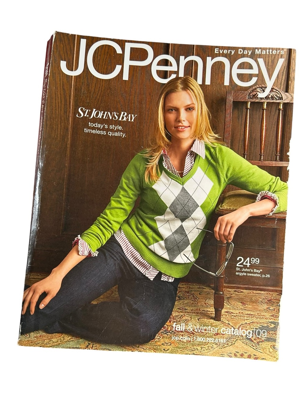 JC Penney Catalog Fall Winter 2009 Catalog Mens Womens Fashion Decor 823 Pages